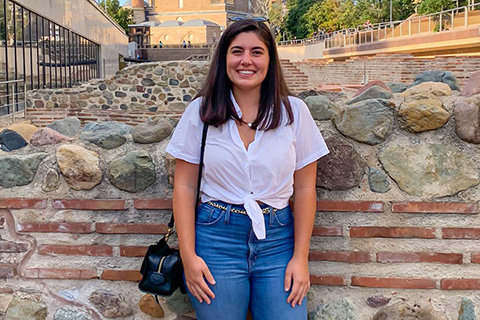  Julia Lynch was awarded a U.S. Fulbright Student Program extension to spend a second year in Bulgaria. 