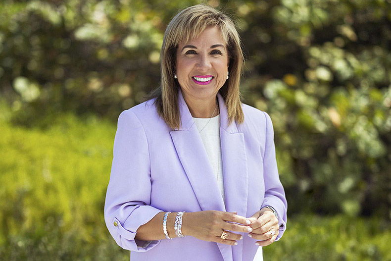 Alina Hudak, B.B.A. ’82, M.P.A. ’84, is a trailblazer in Miami-Dade government.